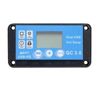 Contrôleur De Chargeur solaire- Onduleur Étanche Avec Écran LCD, Régulateur solairePortable DC 12 V 24 V | Contrôleur De Paramètres Réglables Sans Effort, Double Port USB, Pour Maison, Camping-
