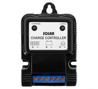 Contrôleur de chargeur solaire PWM 3 A pour 6 V 12 V avec affichage de l'état actuel et systèmes de protection