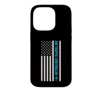 Contrôleur de Circulation aérienne Drapeau américain Aviation Coque pour iPhone 14 Pro