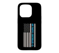 Contrôleur de Circulation aérienne Drapeau américain Aviation Coque pour iPhone 15 Pro