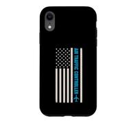 Contrôleur de Circulation aérienne Drapeau américain Aviation Coque pour iPhone XR
