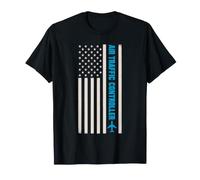 Contrôleur de Circulation aérienne Drapeau américain Aviation T-Shirt