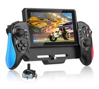 Contrôleur de commutateur pour Nintendo SwitchOLED, contrôleur Joypad monobloc de rechange pour manette Nintendo Switch Pro, contrôleur de commutateur à distance avec turbo réglable et double moteur