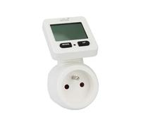 Otio Contrôleur de consommation électrique 4 indicateurs - Blanc