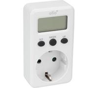 Otio Contrôleur de consommation électrique Schuko - Blanc