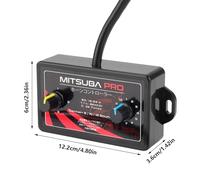 Contrôleur De Corne | Boîte D'effets Sonores 12V / 24V 25-ton | Unité D'enceintes Multiples Imperméable | Commutateur De Sirène De Musique Pour Vélo De Camion De Voiture | Système De Klaxon Automobile