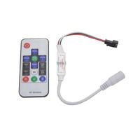 Contrôleur de couleur LED RGB DC5V 12V 2048 pixels 300 variations avec télécommande à 14 touches