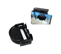 Contrôleur de débit de filtre d'aquarium avec ventouse, tampon de surface d'eau pour sortie de filtre d'aquarium, déflecteur de débit léger, noir, installation facile (taille L)