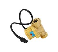 Contrôleur de Débit électronique en Laiton G3/4 à G3/4 - Contrôle Automatique de la Pompe à Eau avec Protection Contre Les Pénuries pour Un Usage Domestique Comprenant Un Système