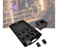 Contrôleur de feux d'artifice froid électronique à télécommande de scène Machine à effets spéciaux de scène d'ouverture de mariage de passerelle
