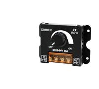 Contrôleur de gradation de bouton de lumière linéaire à LED basse tension 12 volts réglage de la luminosité du caractère lumineux à distance DC 24V(3 button remote control rainproof)