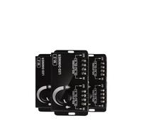 Contrôleur de Gradation LED, Module de Bande Lumineuse Monochrome, Barre Lumineuse, Panneau Lumineux, Interrupteur de réglage de la luminosité 5V12V24V(M1 Pro Silent Dimmer)