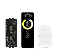 Contrôleur de Gradation sans Fil Monochrome DC5-24 V RGB RGBW 2,4 GHz, Batterie au Lithium Ultra-Fine, Bande Lumineuse LED(Color Temperature)