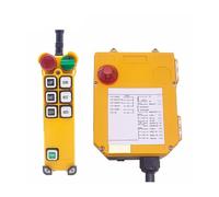 Contrôleur de Grue, F24-6D 6 boutons industriel sans fil grue Radio télécommande Double vitesse commutateurs palan pont aérien contrôleur(1T1R,AC/DC12-72)