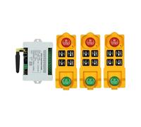 Contrôleur de grue, Télécommande sans fil DC12/24/36 4CH, interrupteur d'éclairage LED, sortie relais, émetteur Radio étanche et récepteur 433(1receiver 3remote)