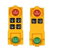 Contrôleur de Grue, Télécommande sans fil industrielle 433.92, commande de grue de levage, 2/4 boutons, contrôleur Radio industriel, étanche(2 Buttons 4 Buttons)