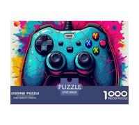Contrôleur de Jeu 1000 Pièces Puzzle pour Adultes Jeu Stimulant Puzzle Anti-Stress Cultiver l'esprit D'équipe Cadeaux pour Adultes 38x26cm/1000pcs