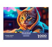Contrôleur de Jeu 1000 Pièces Puzzle pour Adultes Jeu Stimulant Puzzle Anti-Stress Entraîner La Mémoire du Cerveau pour Hommes, Femmes, Seniors 70x50cm/1000pcs