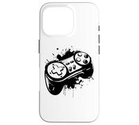 Contrôleur de jeu Color Splotch Game Art Coque pour iPhone 16 Pro