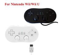 Contrôleur de jeu filaire classique, télécommande de jeu pour Wii/Wii U, Joypad, Joystick, pour Nintendo Wii/Wii U noir
