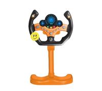 Contrôleur de jeu interactif de volant simulé, rétroaction réaliste | Virtual Driving Simulator, compagnon pour On The Go Racing Game Accessories, Setup, volant pour jeux de simulation