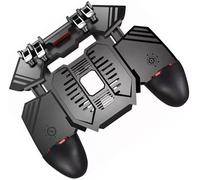 Contrôleur De Jeu Mobile, Manette De Jeu À 6 Doigts Avec Ventilateur De Refroidissement, Contrôleur De Jeu Mobile À Contrôle Sensible Professionnel[Z729]