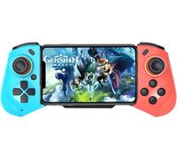 Contrôleur De Jeu Pour Iphone, Android, Pc, Jeu Direct Sans Fil Contrôleur De Soutien Cloud, Mfi Gamepad Bluetooth Mobile Pour Genshin Impact, Call Of Duty (Cod), Asphalte 9/8 Rouge-Bleu