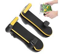 Contrôleur de Jeu pour Tablette pour PUBG, Contrôleur de Jeu Mobile Commutateurs de Déclenchement pour Tablette pour PUBG, pour Knives Out, pour iOS et (Jaune)