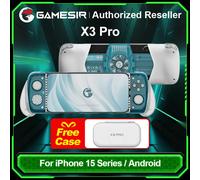 Contrôleur de jeu pour téléphone portable Gamesir X3 Pro avec ventilateur de refroidissement, Joystick à effet Hall pour jeu iPhone et Android Deadpool