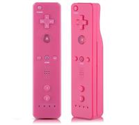 Contrôleur de jeu - Qiilu - Manette WiiU/Wii - Joystick analogique - Détection triaxiale - Couleur rose