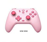 Contrôleur de jeu T4 Nova Lite Hall rocker, connexion à trois modes, déclencheur équivalent PS5, dérive zéro, haute douceur, haute tolérance aux dommages, rose Le récepteur 2,4 GHz doit être acheté sé