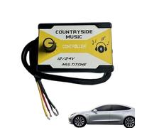 Contrôleur de klaxon - Interrupteur sonore multi-tons, accessoire audio de véhicule | Unit de contrôle du klaxon universitaire, module de sélecteur de tonalité de haut-parleur 12V, kit électrique auto
