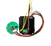 Contrôleur de lavage de voiture LCD Interface Box pour machine de nettoyage automatique - Modes de débit personnalisables Construire ABS Métal Vert 5,3 x 6 cm