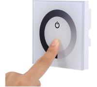 Contrôleur de Lumière - Blanc - Tactile - DC 12V-24V - 4A - 96W/192W