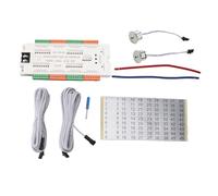 Contrôleur de Lumière D'escalier à LED avec Détecteur de Mouvement, Contrôleur D'éclairage D'escalier à 32 Canaux, Contrôleur Automatique de Lumière de Marche D'échelle