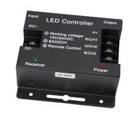 Contrôleur de Lumières LED RF 28 Touches, Variateur de Télécommande RGB avec Fonction de Mémoire pour Alimentation en Courant Continu