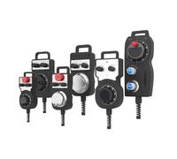 Contrôleur de Machine-outil, générateur d'impulsions manuel, encodeur, système de contrôle de mouvement portatif, volant électronique d'arrêt d'urgence(STK6,100pulse 6Axis,5V voltage output)