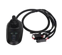 Contrôleur de Manette de Fauteuil Roulant 24 V CC, Remplacement Universel du Contrôleur de Manette de Fauteuil Roulant électrique USB Brossé, étanche IPX5, Contrôle Flexible Précis à 360 Degrés