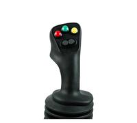 Contrôleur de manette Poignée de véhicule de machine de construction multi-s Hall, poignée de pelle rotative de machine modifiée, manette de commande à bascule Manœuvres sécuritaires(Power supply 12V)