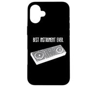 Contrôleur de mixage DJ Équipement de Table tournante Mix DJ Coque pour iPhone 16 Plus