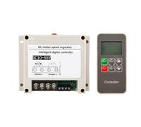 Contrôleur de moteur à balais intelligent DC10-55V 30A, entraînement de moteur, affichage intégré, télécommande, prise en charge de la surveillance de la tension et du courant