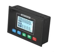 Contrôleur de moteur CC avec écran LCD 40 A 10-55 V pour régulateur de vitesse PWM avec mode automatique manuel pour réglage du temps de contrôle avant et arrière du moteur brossé