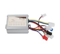 Contrôleur de moteur CC brossé pour vélo électrique et scooter électrique, unité de contrôle électronique 24 V/36 V 350 W avec boîtier en alliage d'aluminium, protection basse tension (DC24 V)