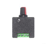 Contrôleur de moteur CC pour pwm 5 V à 12 V 2 A variateur d'intensité pour ventilateurs de PC, pompes à eau, boîtier ABS, fonctionnement silencieux, petit espace (ED25-2A)