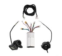 Contrôleur de moteur CC sans balais 250 W pour scooter électrique de 14,9 cm - Kit de mise à niveau de trottinette électrique pliable 24/36 V avec écran LCD en fibre de carbone, système de freinage