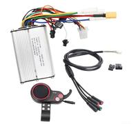 Contrôleur de moteur de scooter 48 V 20 A pour scooters électriques Kugoo PRO2 et M4 de 25,4 cm avec alliage d'aluminium et composants PCB, câble 1T4 (kit 3 en 1 48 V20 A)