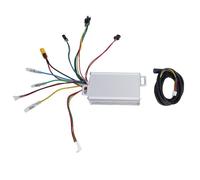 Contrôleur de moteur de scooter électrique 36 V 350 W 17 A avec câble de conversion, pour iScooter E9T, boîtier en plastique-métal noir, 9 × 5 × 3 cm, 215 g