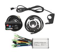 Contrôleur de moteur de vélo électrique 36V 48V 250W, Kit de Conversion de vélo avec affichage, Booster d'accélérateur au pouce, Point magnétique