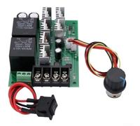 Contrôleur de moteur pour moteurs à balais prenant en charge le fonctionnement avant et arrière, courant de sortie de 40 A, et réglage de la vitesse convivial via potentiomètre avec interrupteur