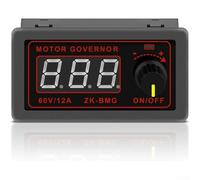 Contrôleur de moteur PWM 500 W pour DC 9 V à 60 V avec écran LCD et fonction de démarrage en douceur